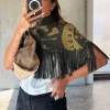 4045-olive-amara-knit-cape-3.webp Olive Amara Knit Cape