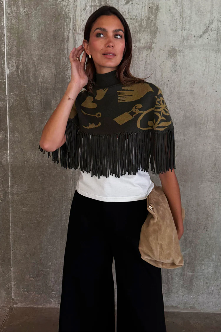 4045-olive-amara-knit-cape-8.webp Olive Amara Knit Cape