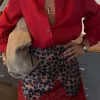 Cherry Leopard Mini Maeva Skirt