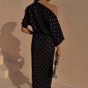 4203-black-tilly-dress-with-gold-foil-10.jpg Black Tilly Dress with Gold Foil