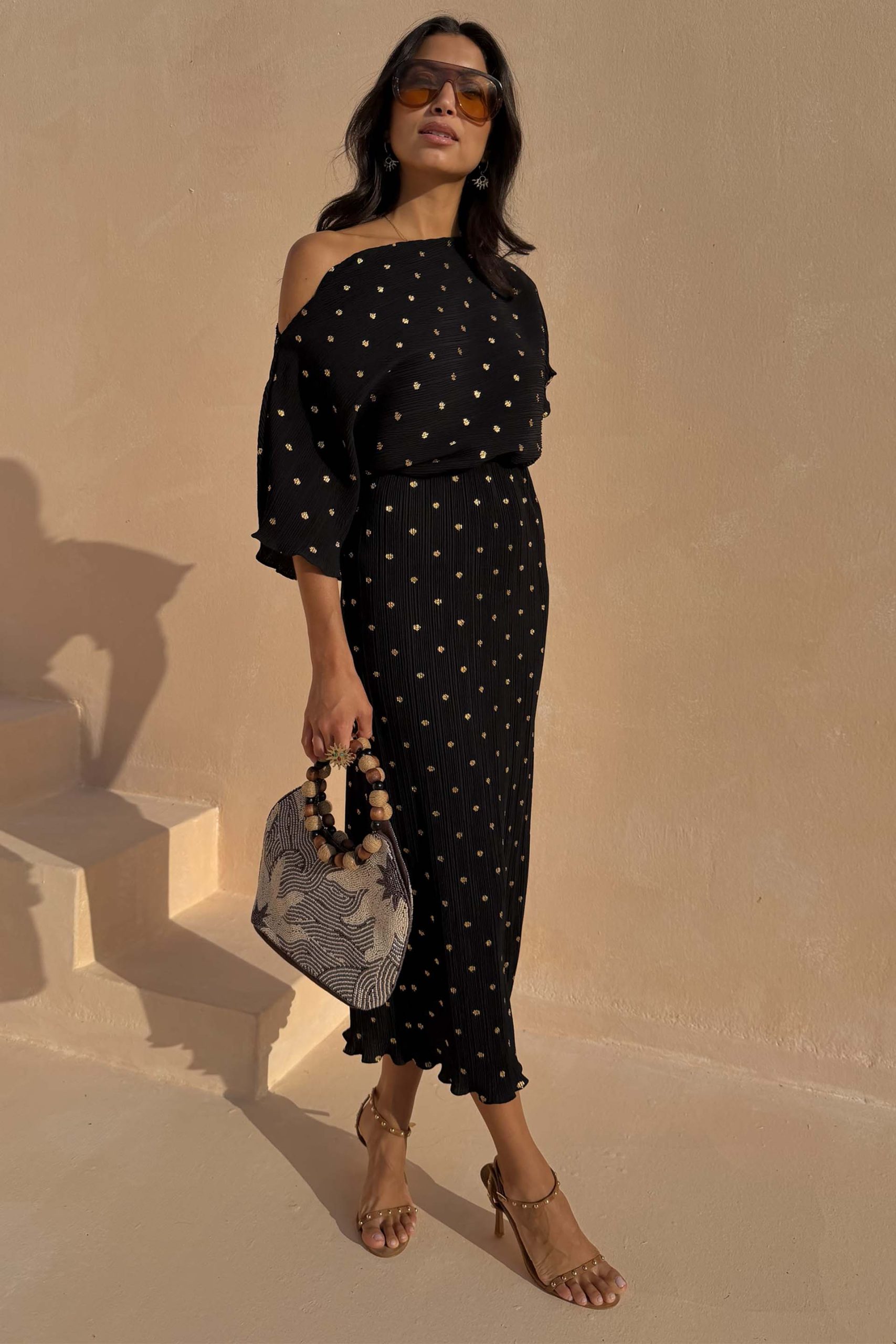 4204-xs-xs-variation-6.jpg Black Tilly Dress with Gold Foil