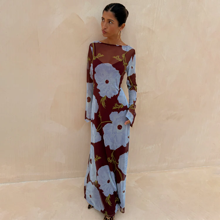 4211-burgundy-blue-poppy-aria-dress-1.webp Burgundy & Blue Poppy Aria Dress