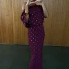 Burgundy Tilly Dress