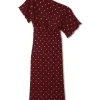Burgundy Tilly Dress