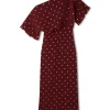 Burgundy Tilly Dress