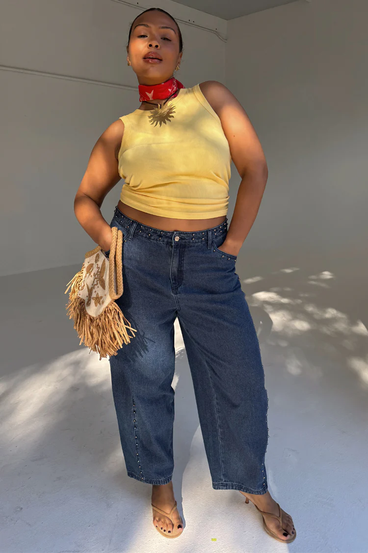 4549-blue-studded-barrel-jeans-3.webp Blue Studded Barrel Jeans