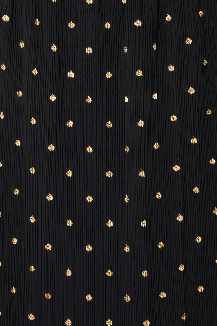 4717-black-tilly-plisse-dress-with-gold-fleck-9.webp Black Tilly Plisse Dress with Gold Fleck