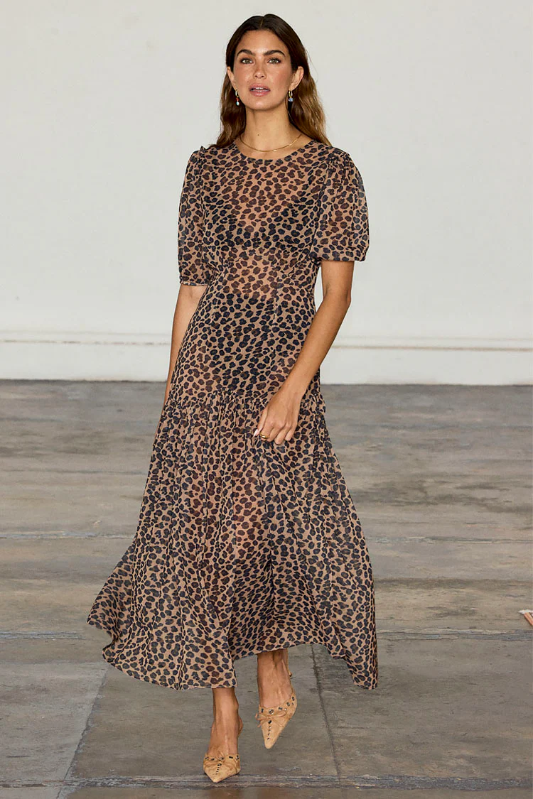 Leopard Lucia Dress
