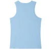 Ice Blue Ribbed Tank Top