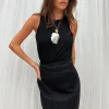 Black Ribbed Tank