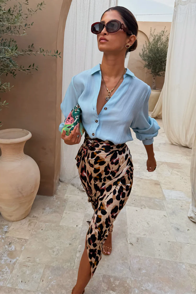 4891-brown-leopard-jaspre-skirt-2.webp Brown Leopard Jaspre Skirt