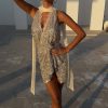 4945-silver-sequin-mini-jaspre-skirt-5.jpg Silver Sequin Mini Jaspre Skirt