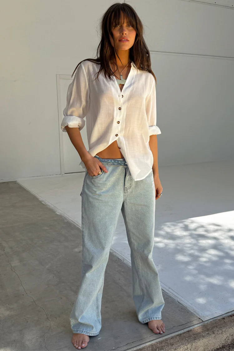 5058-scallop-detail-straight-leg-jeans-7.webp Scallop Detail Straight Leg Jeans