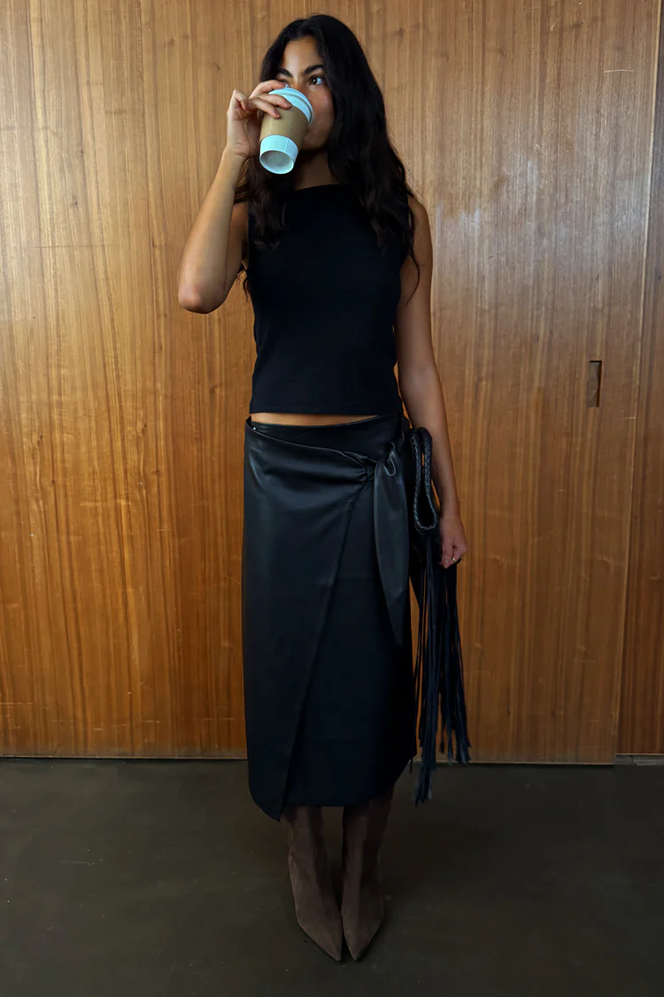 5110-black-vegan-leather-wrap-skirt-14.webp Black Vegan Leather Wrap Skirt