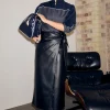 5110-black-vegan-leather-wrap-skirt-7.webp Black Vegan Leather Wrap Skirt