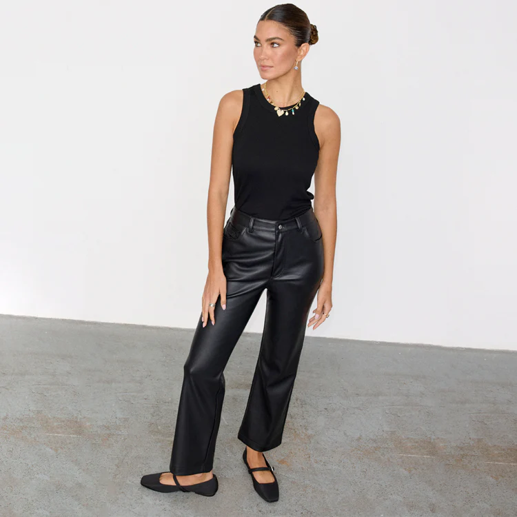 5204-black-vegan-leather-trouser-1.webp Black Vegan Leather Trouser