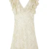 5257-cream-jacquard-tilda-mini-dress-12.webp Cream Jacquard Tilda Mini Dress