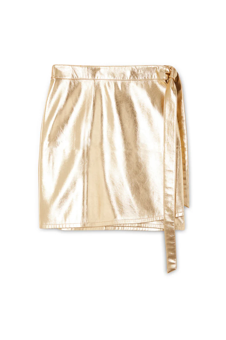 5284-dir-1679091c5a88-6-variation-10.webp Gold Vegan Leather Mini Wrap skirt