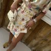 5339-cream-shell-mini-wrap-dress-3.jpg Cream Shell Mini Wrap Dress