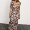 Leopard Iris Dress