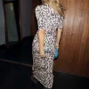 Leopard Iris Dress