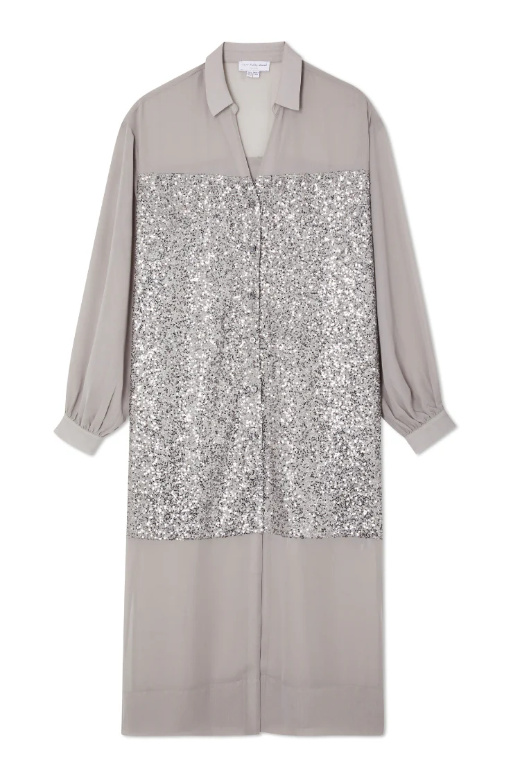 5462-gunmetal-sequin-lila-shirt-dress-11.webp Gunmetal Sequin Lila Shirt Dress