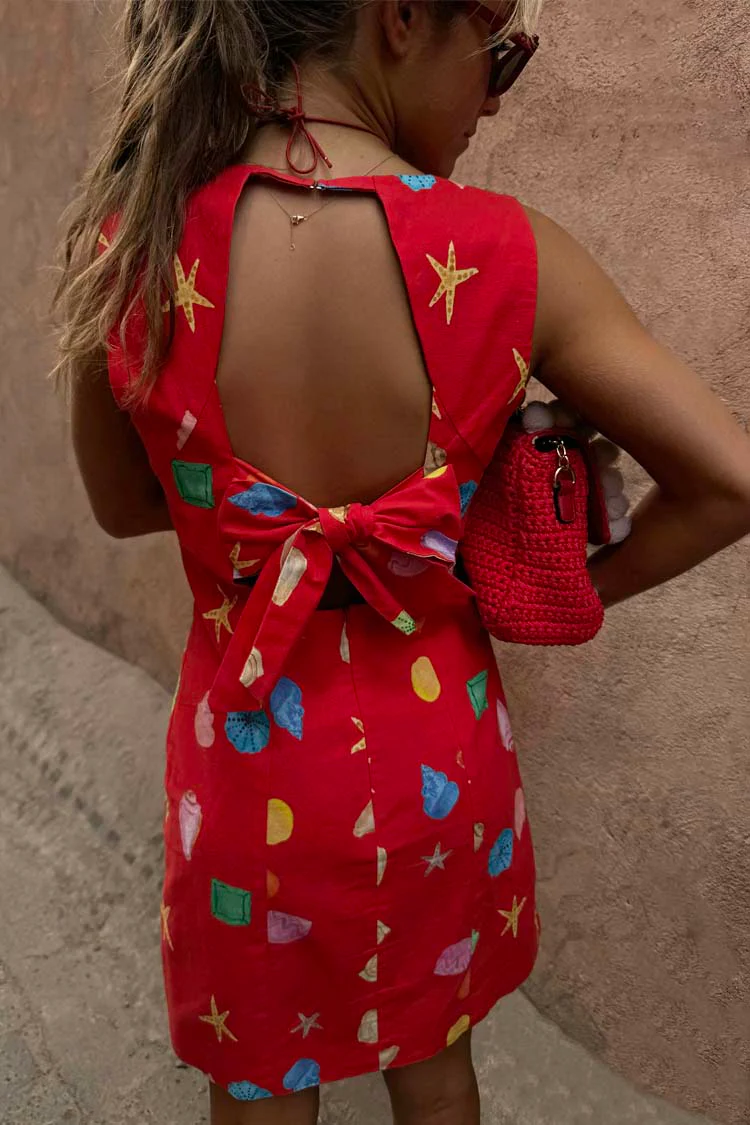 Red Shell Ioana Mini Dress