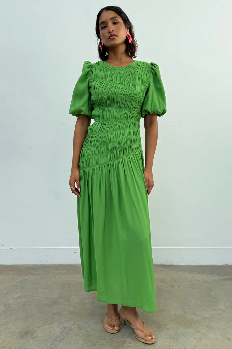 5543-green-shirred-nara-dress-12.webp Green Shirred Nara Dress