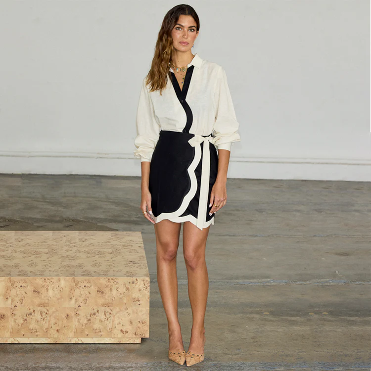 5609-mono-scallop-mini-jaspre-skirt-1.webp Mono Scallop Mini Jaspre Skirt