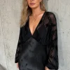 Black Swallow Romance Emma Dress