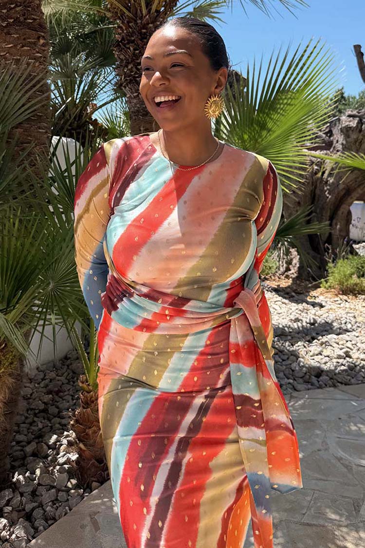 5720-sunset-stripe-mesh-midi-dress-5.jpg Sunset Stripe Mesh Midi Dress
