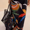 Black Mesh Tote Bag