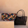 Black Mesh Tote Bag