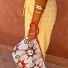 Red Mesh Tote Bag