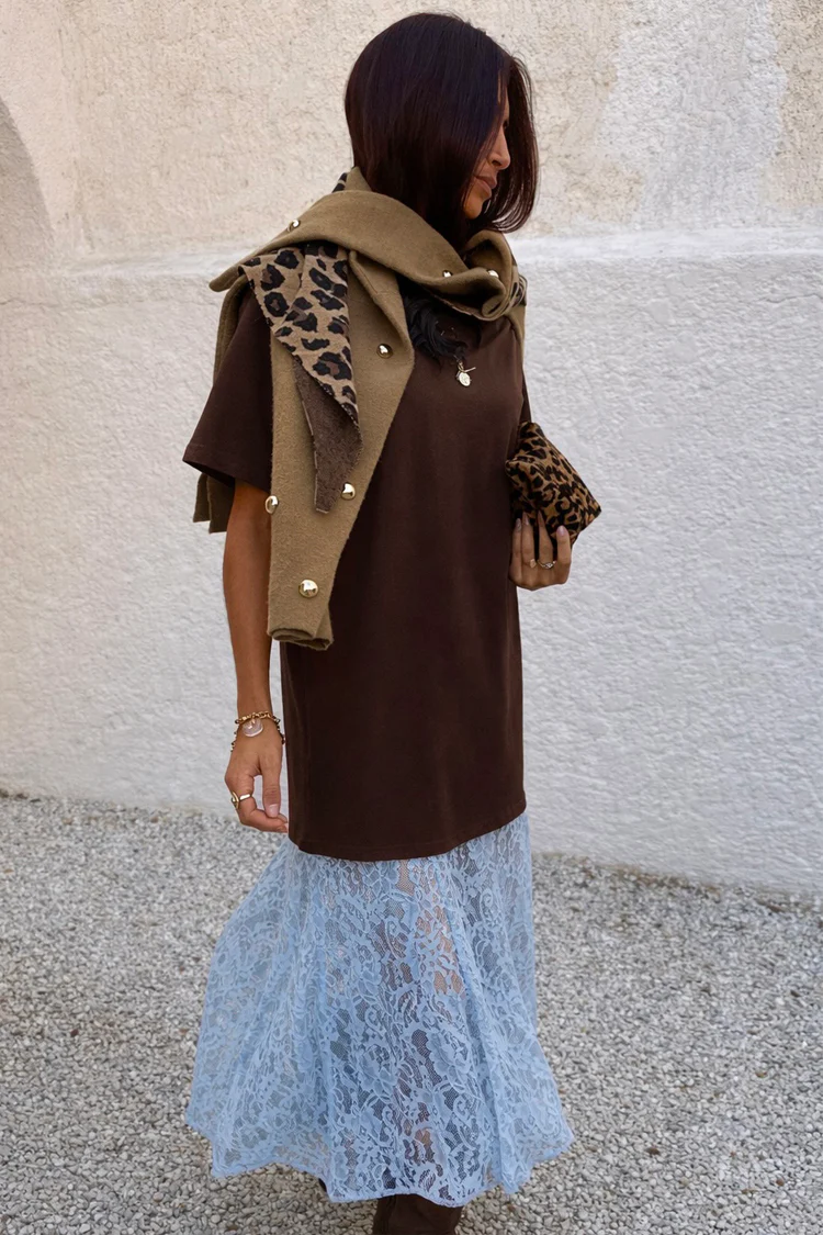5806-chocolate-cara-t-shirt-dress-2.webp Chocolate Cara T Shirt Dress