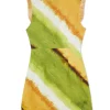 Green Ombre Deia Dress