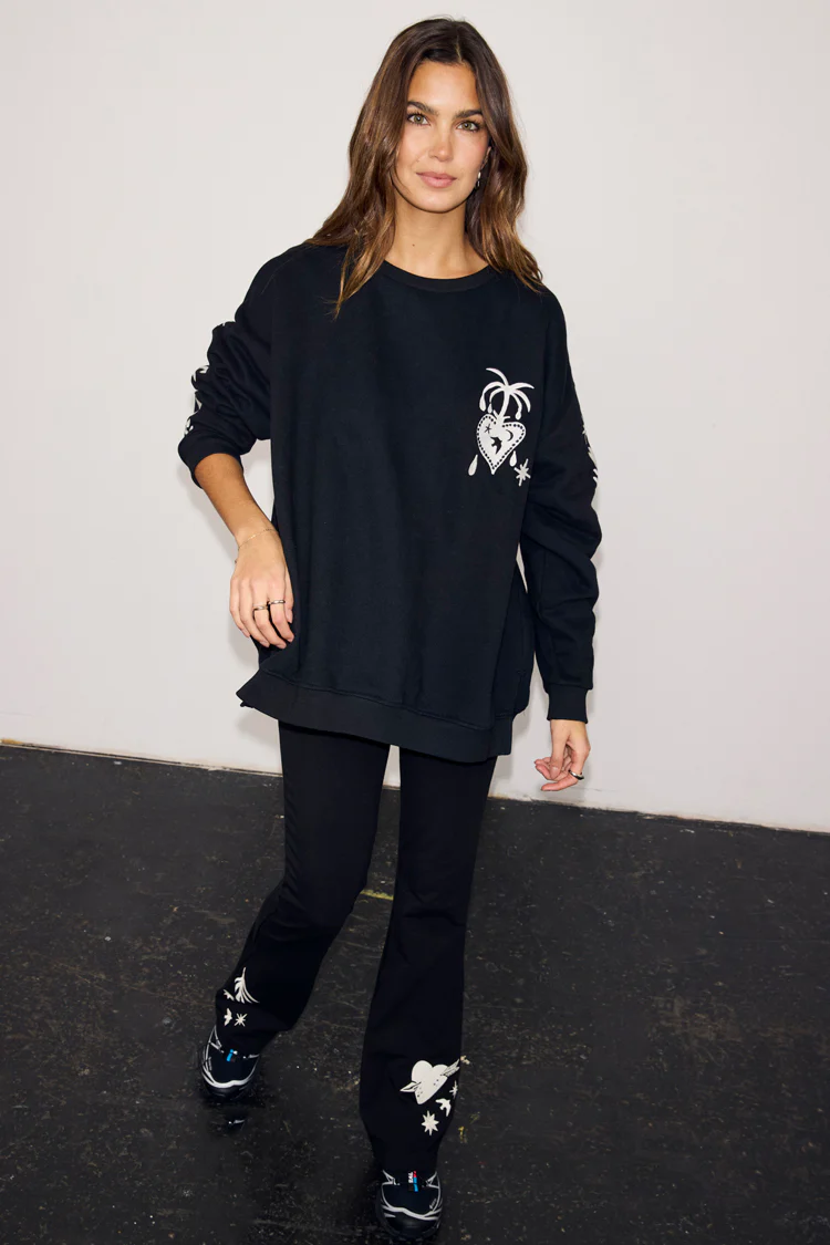 5958-black-sweatshirt-with-ecru-embroidery-9.webp Black Sweatshirt with Ecru Embroidery