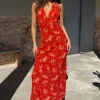 5986-red-floral-halter-dress-4.webp Red Floral Halter Dress