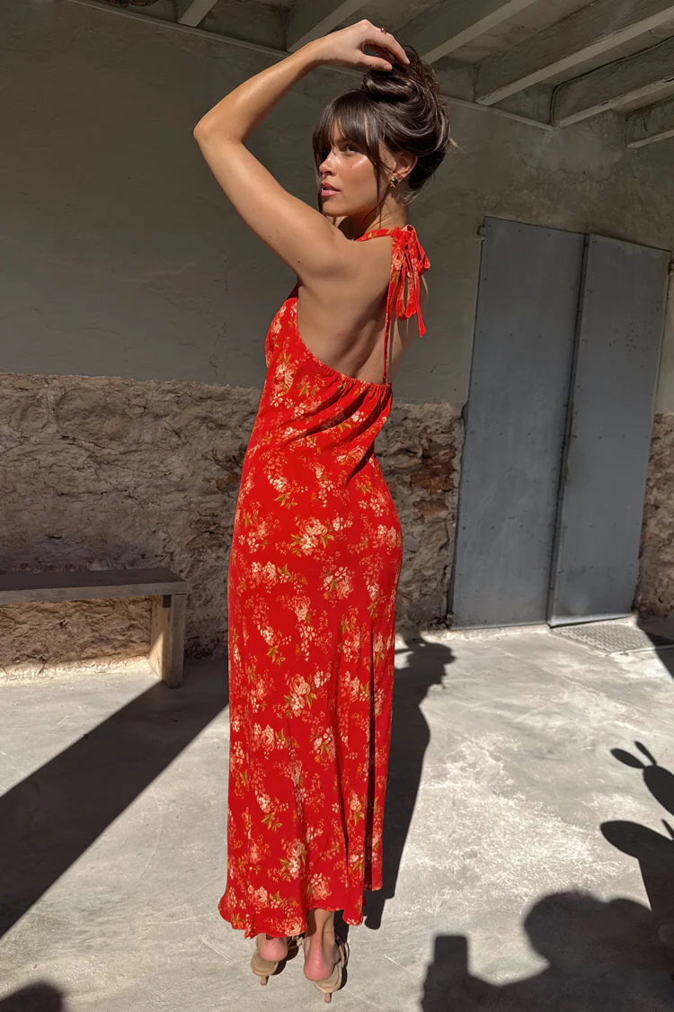 5987-dir-1679091c5a88-6-variation-6.webp Red Floral Halter Dress