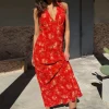 5987-dir-1679091c5a88-6-variation-9.webp Red Floral Halter Dress