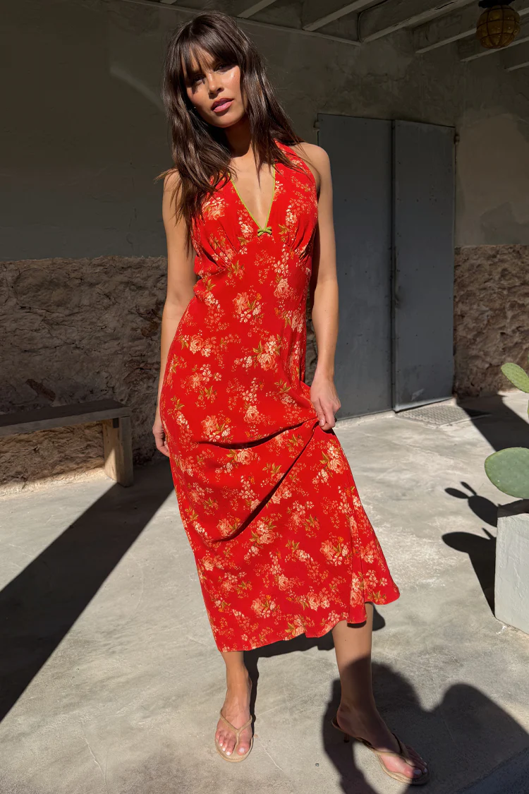 5987-dir-1679091c5a88-6-variation-9.webp Red Floral Halter Dress