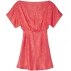 Pink Animal Jacquard Mini Tilly Dress