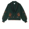 Bottle Green Safari Cardigan