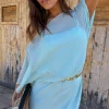 Blue Chiffon Tilly Dress