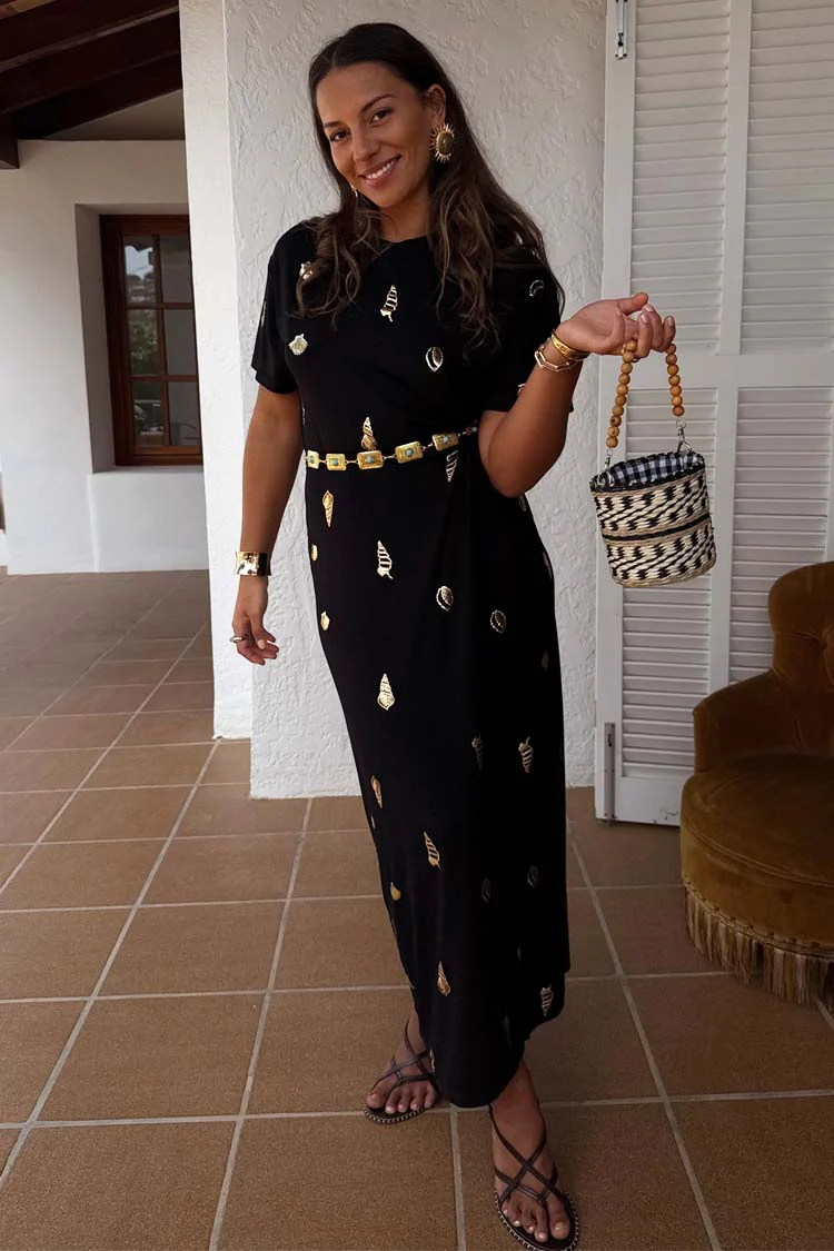 6236-black-shell-midi-leia-dress-12.webp Black Shell Midi Leia Dress