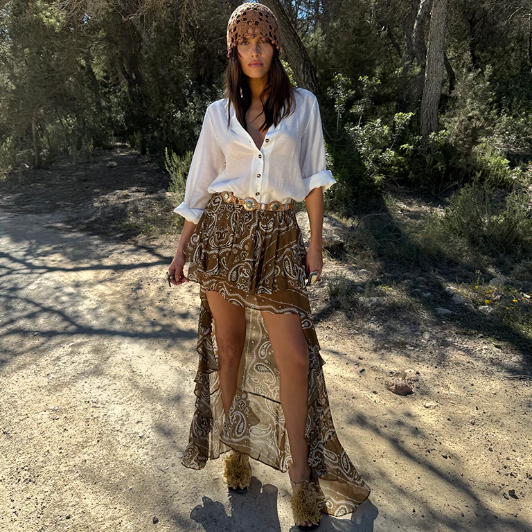 6244-brown-bandana-cassie-skirt-1.webp Brown Bandana Cassie Skirt