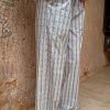 Blue Stripe Balloon Trouser