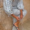 Blue Stripe Balloon Trouser