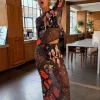 Night Garden Mesh Dorris Skirt