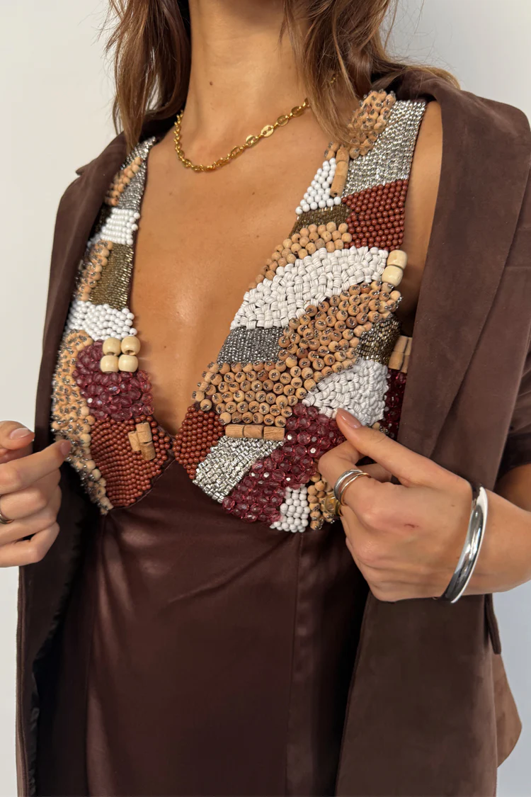 6340-chocolate-beaded-allegra-dress-3.webp Chocolate Beaded Allegra Dress